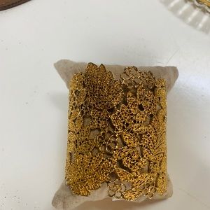 Stella & Dot Gold Cuff Bracelet